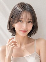 ソース 堺東(SOURCE)&nbsp;小顔くびれボブ×透明感グレージュ