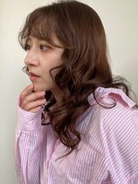 ディスアンドザット あびこ店(THIS&THAT)&nbsp;ミディアムレイヤー×小顔巻き