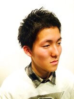 ヒロギンザ 五反田店(HIRO GINZA)&nbsp;束感さわやかアップバング【五反田】＜理容室＞＜メンズ＞