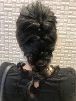 【新宿  neolive】編みおろしアレンジ
