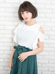 KAINO光明池 大人気☆大人可愛いゆるふわショートボブ