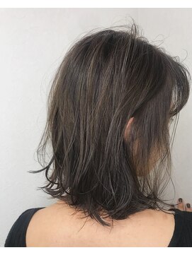 ルシア 東三国店(hair and make lucia) 外ハネボブ×フォギーベージュ