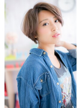 ミック 日暮里店(miq) 無造作感が魅力…ラフ大人ボブb