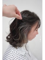 ジャムズヘアアンドスパ 岩国店(JAM's hair &spa) ホワイトベージュインナーカラー