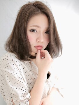 アグ ヘアー ミーサ 赤塚店(Agu hair mysa) アッシュカラーで雰囲気のあるおしゃれボブディ