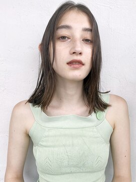 アイティー バイ アルバム 浦和店(IT by ALBUM) ナチュラルロブ_ショートパーマホワイトアッシュ_47949