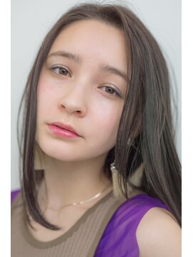 ロンプ(romp) 透明感ストレートロング【佐々木千紘】【romp恵比寿】