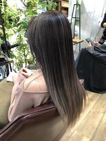 ロダット 横浜(LODAT by little)&nbsp;ショコラグレー×バレイヤージュ【LODAT横浜】