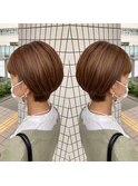 ショートボブ【スタジオアルファプラス日暮里】