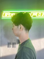 グリーディーフォックス 代々木(Greedy FOX)&nbsp;かき上げヘア/サイドパート/韓国マッシュ/フェードカット/代々木