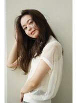 ウタ&nbsp;【uta 】かきあげバング×オリーブベージュ