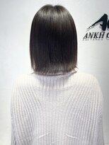 アンク クロス 池袋北口店(ANKHCROSS) 《アンククロスYUKI》韓国風アッシュグレー 暗髪アッシュグレー