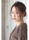 コットンピンク/ソバージュ/大人かわいい美髪/ベージュピンク