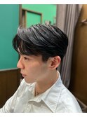 メンズシースルー七三分け 東京 大手町 丸の内