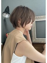 バンプ ギンザ(BUMP GINZA)&nbsp;透明感カラー×大人美人ショートボブ【ERIKA】