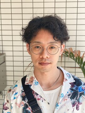 スウェル 船橋店(Swell) ハイライト/マッシュパーマ/束感/波巻き/メンズ