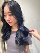 フォルテ 横浜店(FORTE)&nbsp;グレー　ネイビーグレー　ニュアンスカラー アッシュブラック