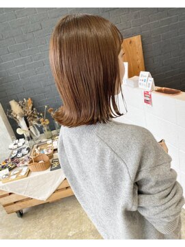 ニド(2do) ココアブラウン&外ハネボブ