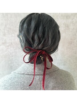 スタイル 横浜(STYLE) 横浜/ヘアセット／ハーフツイン/カチモリ／ハーフツイン