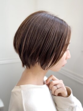 プラネシブヤ(Prune Shibuya) 大人かわいい丸みショートヘア