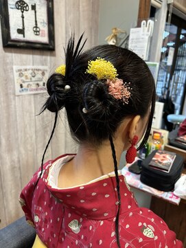 ビューティーワークスループライン(beautyworks LoopLine) ツインお団子