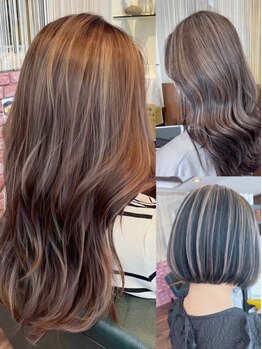 リン(Lin.)の写真/【透明感カラー＆髪質改善で明るい白髪染め】グレイカラーも理想の色味と質感を◇[白髪ぼかし/リタッチ]