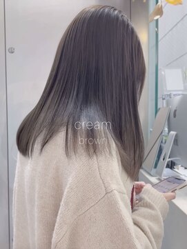 シェリ ヘアデザイン(CHERIE hair design) 《suu.02》cream brown【sheer color】