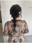編みおろしアレンジ