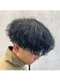 波巻きパーマ/マッシュ/ツーブロック/刈り上げ
