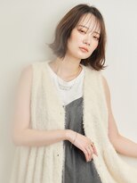 サロン LH(salon LH)&nbsp;すっきり感と柔らかさを両立したシンプルボブ風ショートミディ