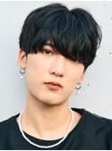 韓国風黒髪ヘア