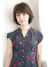 【平日限定】イチゴカラー(白髪染め)全体+カット　　￥8000