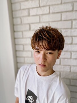 ドットクー(.COEUR) マッシュベースニュアンスパーマ髪質改善カラー