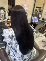 プライズ 池袋店(prize)&nbsp;ダークバイオレットカラー暗髪ロングストレート池袋