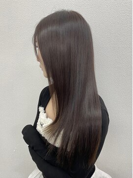 シンカ(shinka) うる艶ストレート＋チョコレートカラー