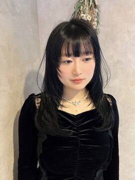 メルバイグラフ 梅田(mel by GRAFF) 髪質改善艶髪 愛され韓国風前髪カット小顔梅田