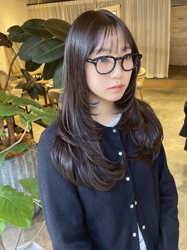 スタンド(STAND) レイヤーカット　オリーブグレージュ　ワンカール