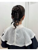 編み下ろしアレンジ♪