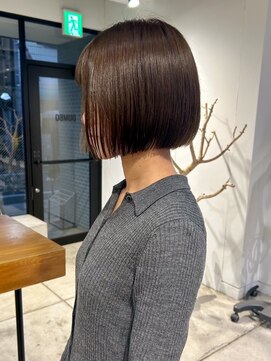 ダンボ(DUMBO) <sayaca>切りっぱなしボブ ミニボブ 前下がりボブ