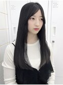 【Girland】シアーブラック/韓国風/レイヤーカット