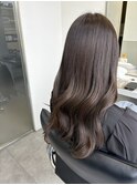 透明感グレージュ