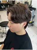横浜ニュアンスパーマ毛流れセンターパートフェザーパーマ40代◆