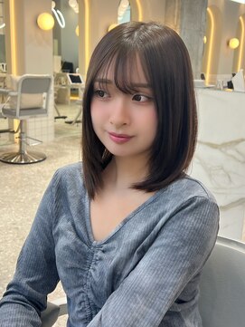 ルームバイシー 新宿(Loom. by Sea) イメチェン×美髪[ワイドバング/韓国/新宿/顔まわり]松本