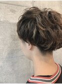 MEN'S HAIR/ブルーブラック/フェザーパーマ/千葉駅