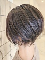 グランデュール 東静岡池田店(GRANDEUR)&nbsp;大人マッシュショート丸みショート黒髪ショートベリーショート