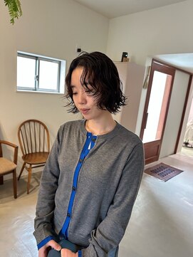 デン(den) レイヤーボブ　パーマ