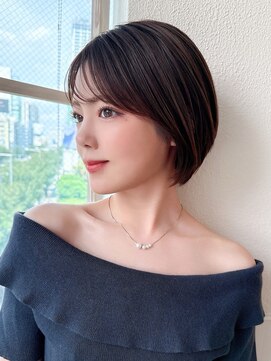 アフロート ディル(AFLOAT D'L) 小顔前髪顔周り面長くびれショート20代30代40代