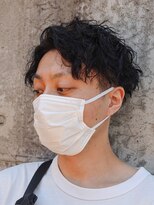 ハニー(HONEY) 縦落ちツイスパ/ツイストスパイラル/岡崎メンズパーマ