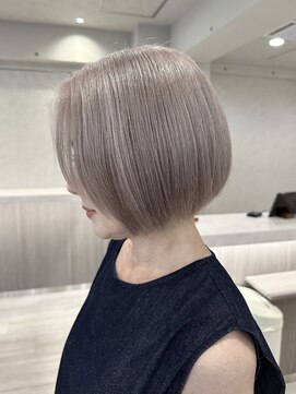 コール ネックス ザ サロン 表参道(COALL nex the salon) 大人ハイトーン　ぴんくみベージュ