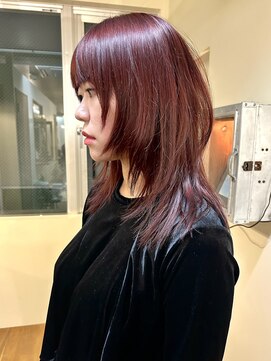 エクテ(ecouter) ノンジアミンワインレッドミディアムレイヤーボルドーカラー